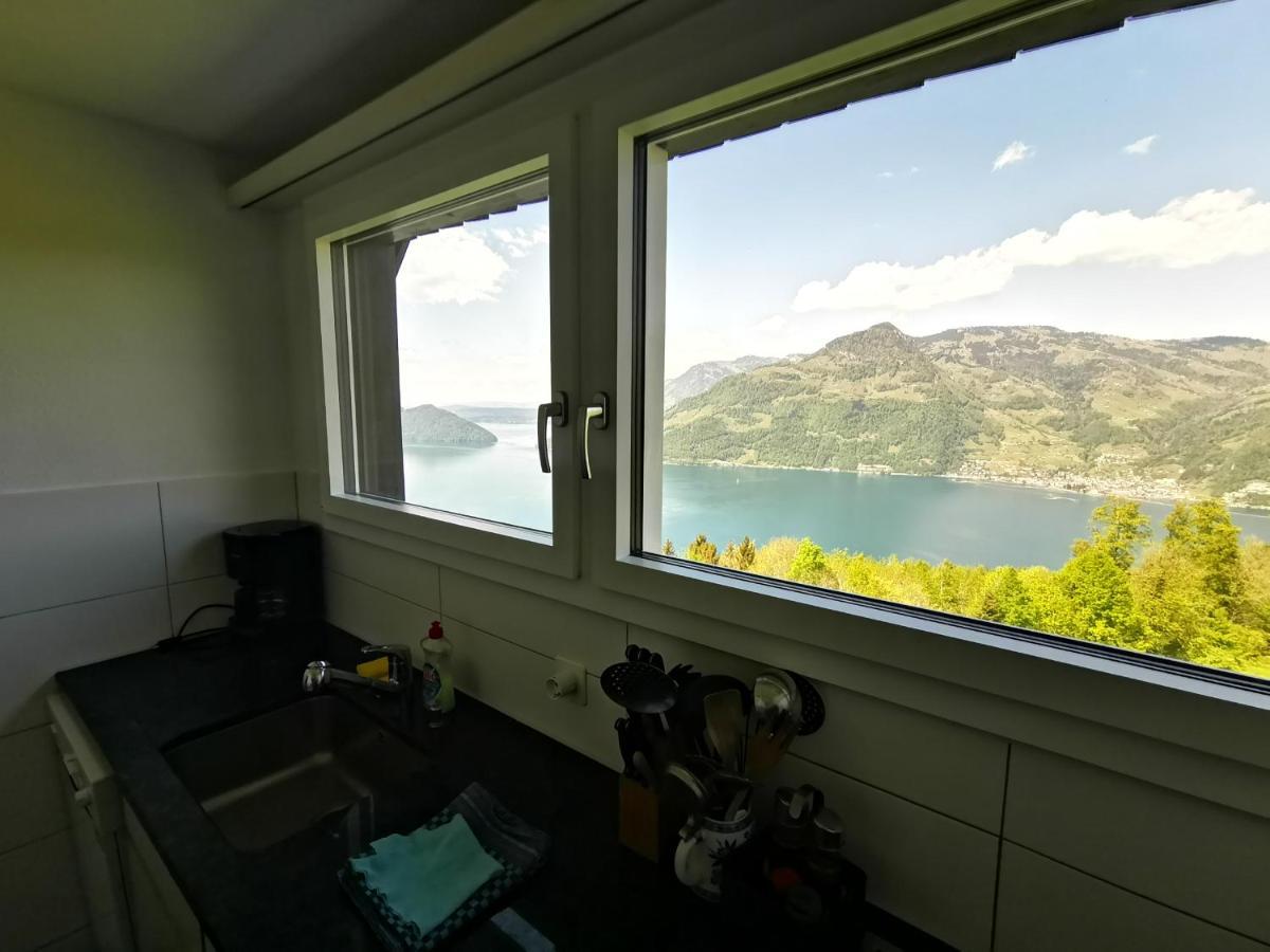 Ferienwohnung Bellavista Emmetten Exterior foto