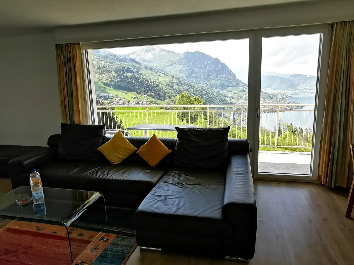 Ferienwohnung Bellavista Emmetten Exterior foto